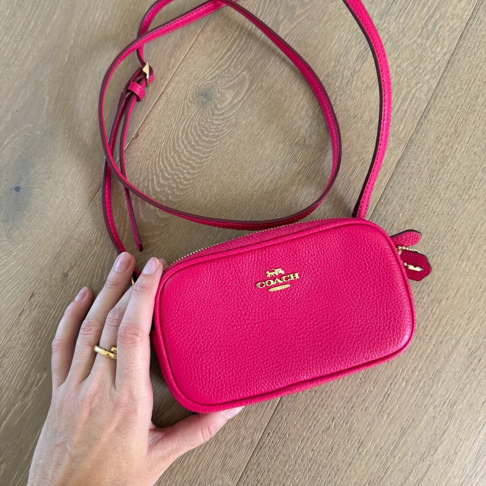Coach mini bag pink